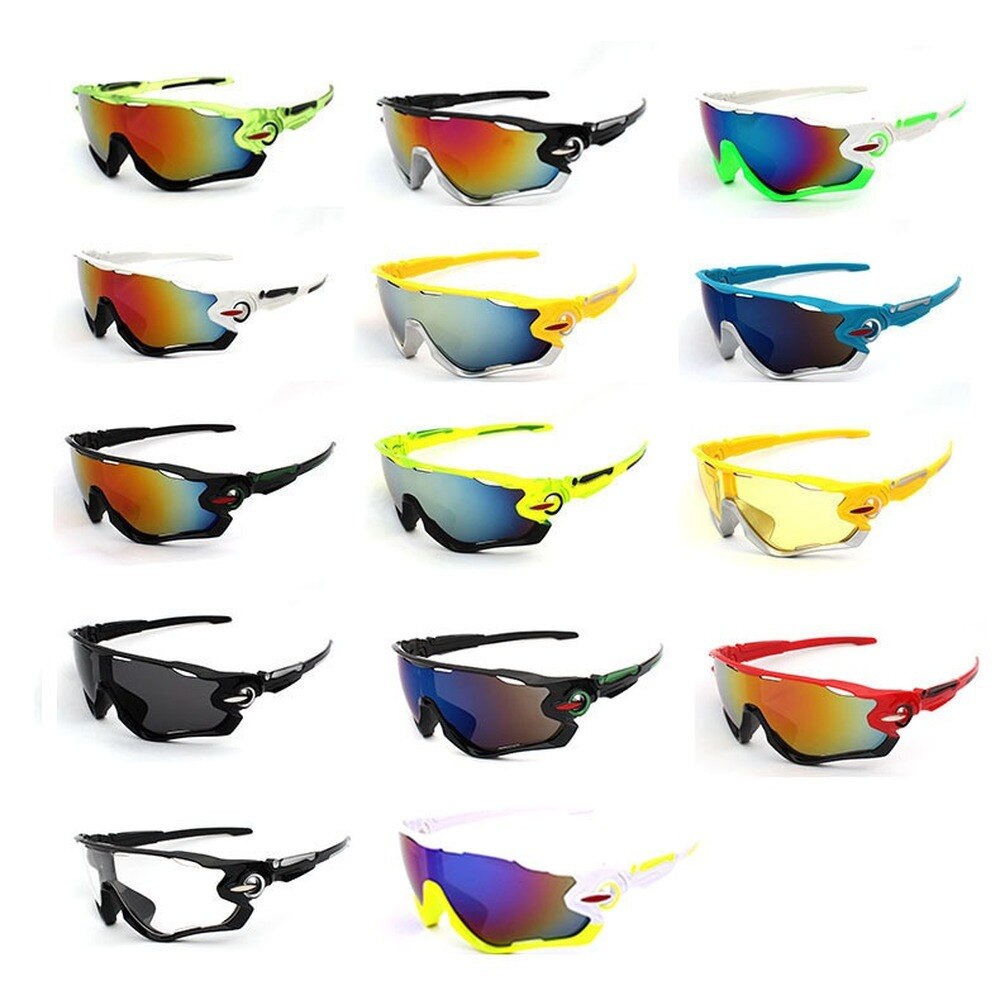 Lunettes de Soleil De cyclisme Pour Hommes Vélo De Route Lunettes Montagne Protection Polycarbonate Lunettes Lunettes De Sports De Plein Air Directe