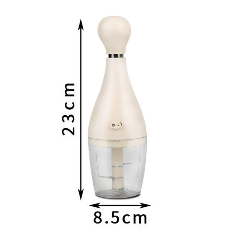 Elektrische Knoflook Grinder Portable Eten Pers Bowling Vormen Mincer Kruiden Stamper Chili Vlees Spice Chopper Keuken Accessoires