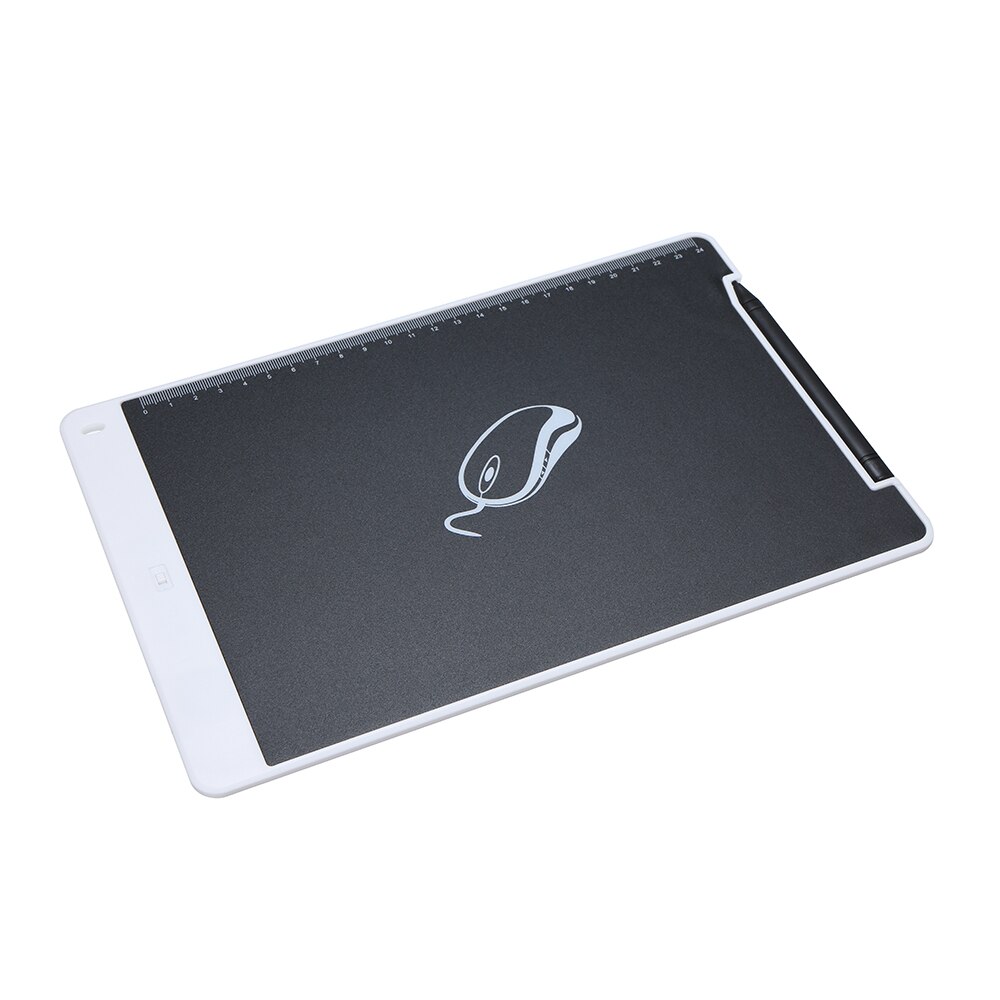 12 pouces mince dessin tablette Portable LCD numérique bloc-Notes bloc-Notes électronique tableau graphique Notes rappel avec stylet: WHITE