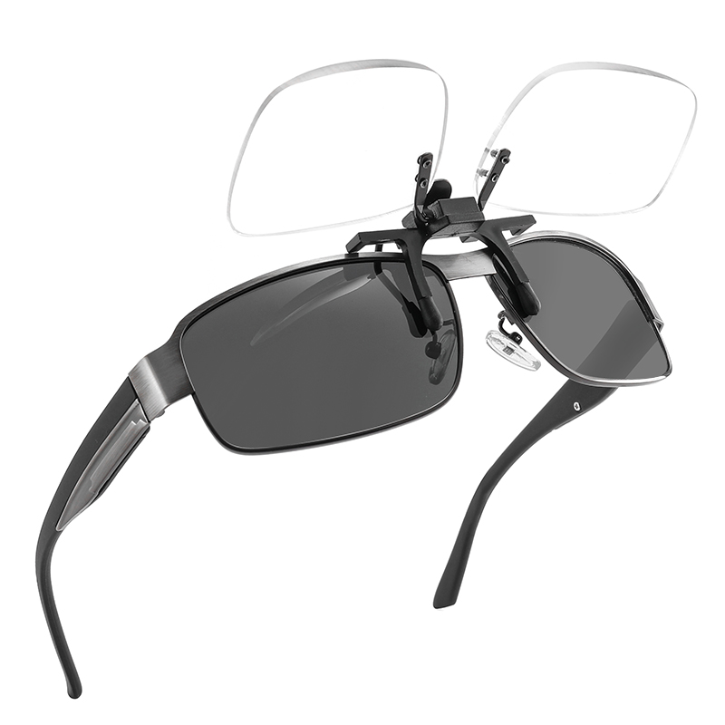 Flip Clip On flip up down Reading Glasses Men Women Flip Clip Presbyopic Glasses Rimless Portable Reading Computer Glasses