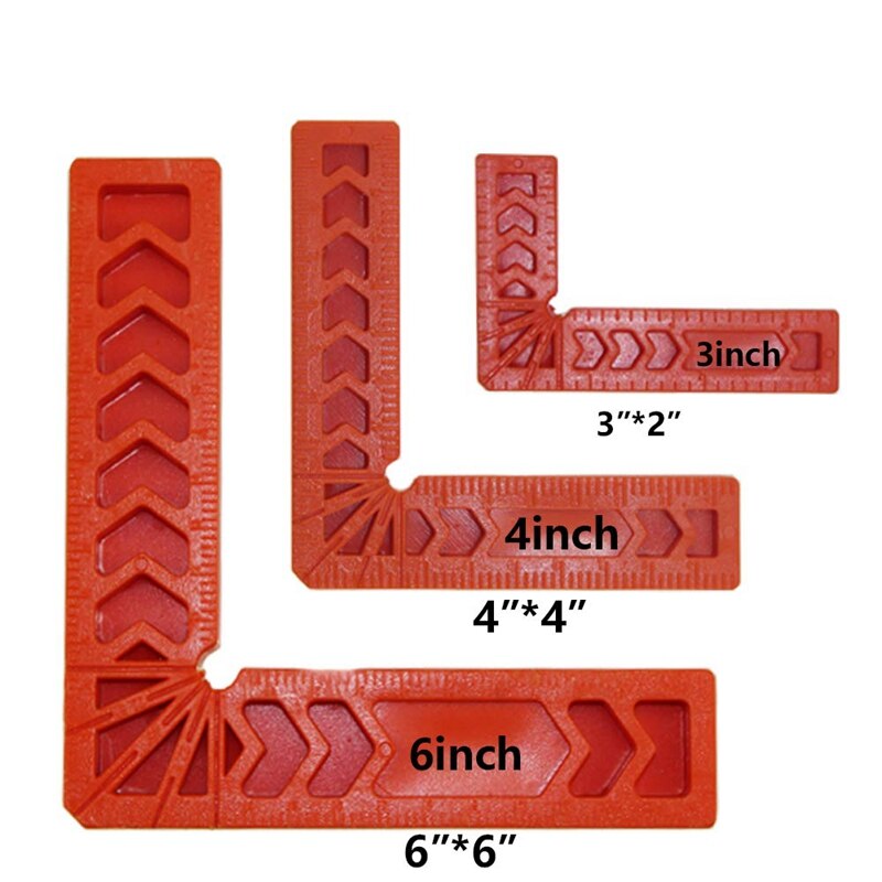 90 Degree Positioning Squares,Right Angle Corner Clamp,Woodworking Tools for Picture Frames, Boxes,Assemble Cabinets or Drawers,