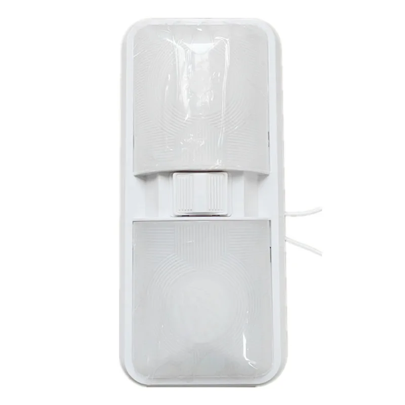 LED Loftlampe til RV - 12V - Naturlig Hvid Indendørs Belysning til Bil/Trailer/Camper/Boat: Rød