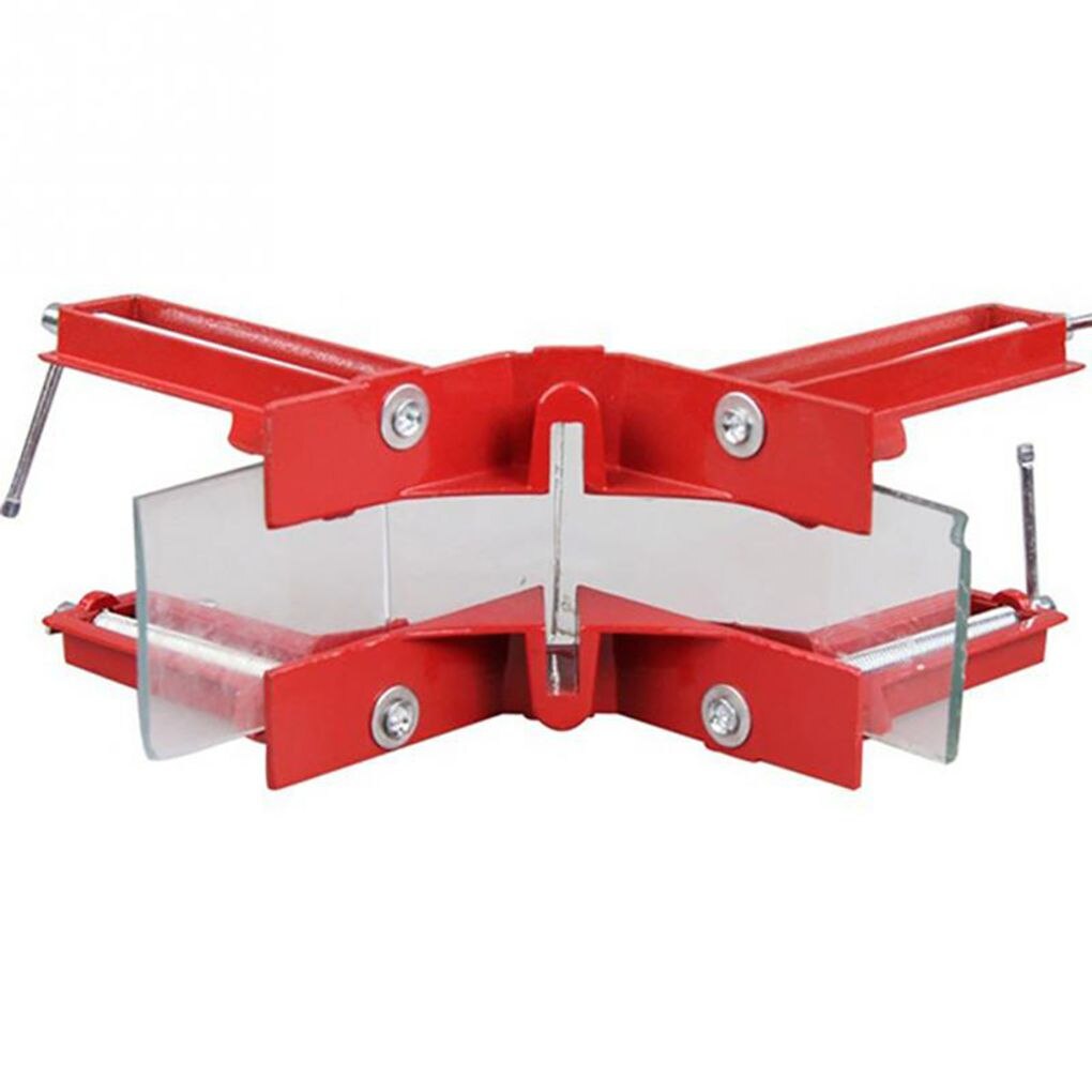 Rugged 90 Degree Right Angle Clamp DIY Corner Clamps Quick Fixed Fish Tank Glass Wood Picture Frame Woodwork Right Angle Tool