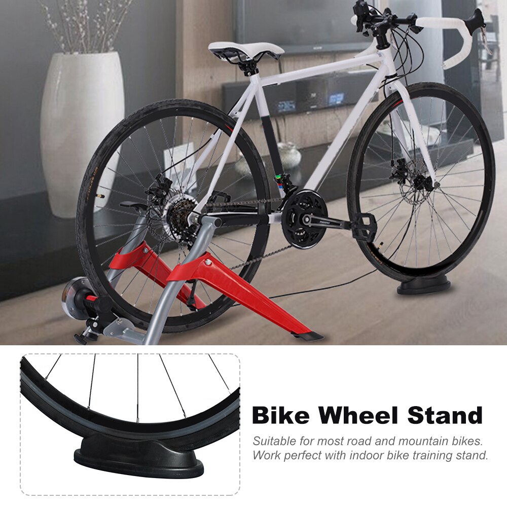 Road Bike Wheel Stand Station Bike Trainer Booster Device Riding Station Front Wheel Bicycle Accessories