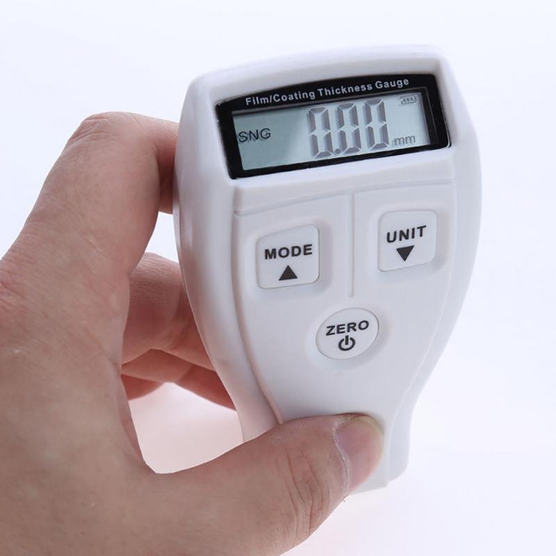 Portable Thickness Gauge Mini Paint Film Digital Tester Measure Coating Meter