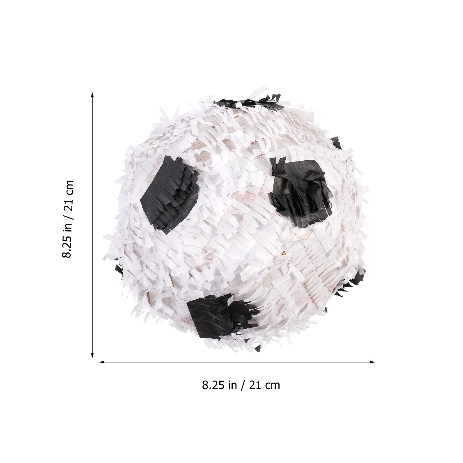 Piñata con forma de balón de fútbol, de cumpleaños, tema lleno de azúcar, Piñata