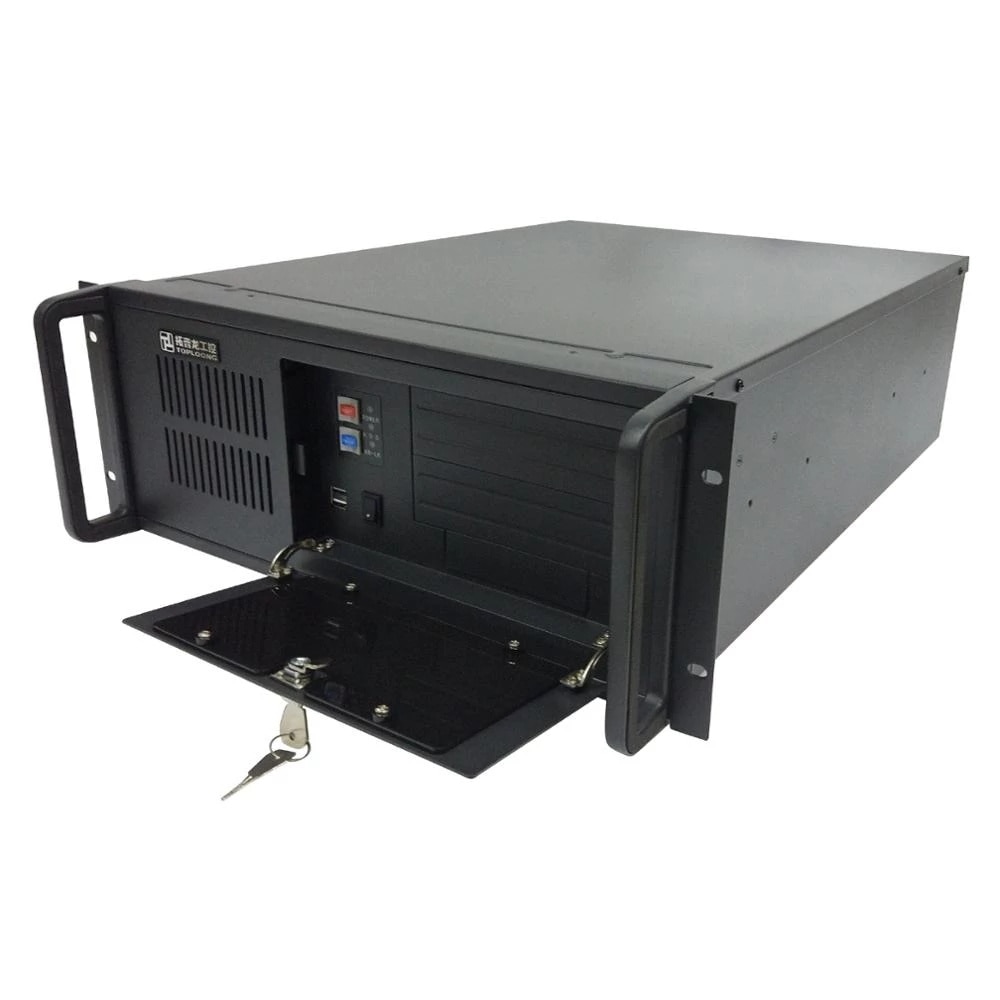 4U industrial computer cases 19 inch rack-mount server chassis IPC610F anti-static dustproof shockproof wearproof 1.2MM SGCC