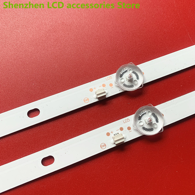 Taśma podświetlająca LED do 32-calowego Amoi LE-8832CA JL.D 32061330 -105LS-M FZD-03 E 348124 Listwa świetlna HN 6LED 58CM 6V 100% NOWA