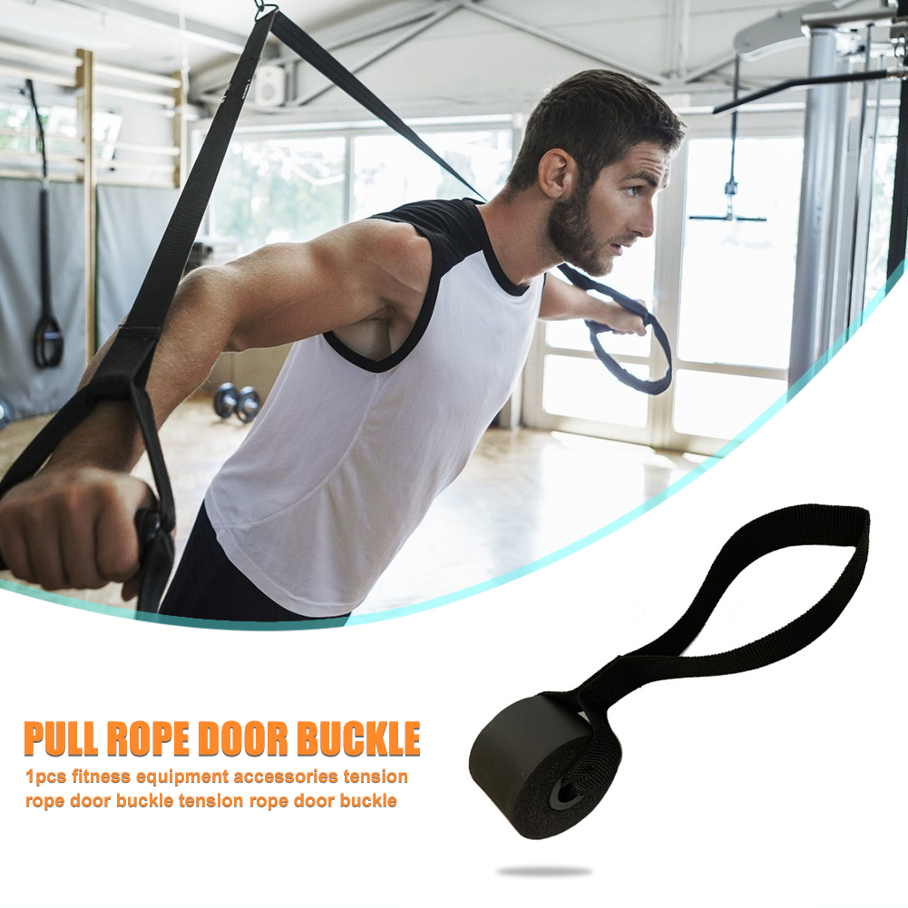 Soporte de anclaje de puerta de resistencia elástica, bandas de tubo para puerta, equipo deportivo de Fitness para accesorios de trabajo efectivos