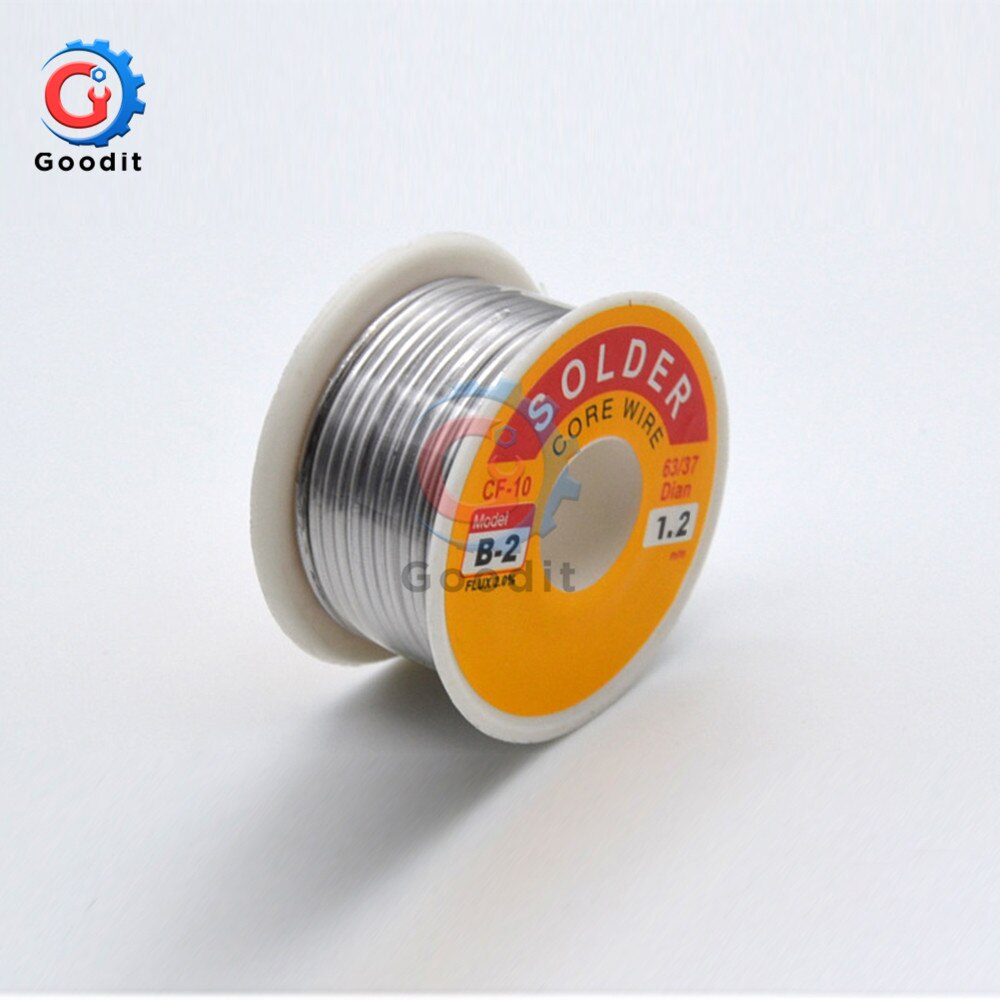 Solder Wire Tin 0.5/0.6/0.8/1.0/1.2/1.5/2.0mm Tin Lead Roll Clean Rosin Welding Core Soldering Wire Flux Reel Roll No-clean