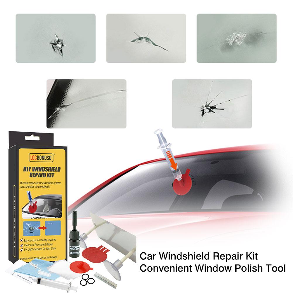 Car Windshield Repair Tool DIY Quick Window Repair Tool Windshield Glass Scratch Crack Recovery Window Glass Polishing