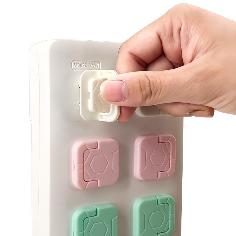 4 pz/set coperchio di protezione presa bambini presa elettrica coperchio protettivo presa interruttore bambino Powe per la cura del Kit di sicurezza del bambino