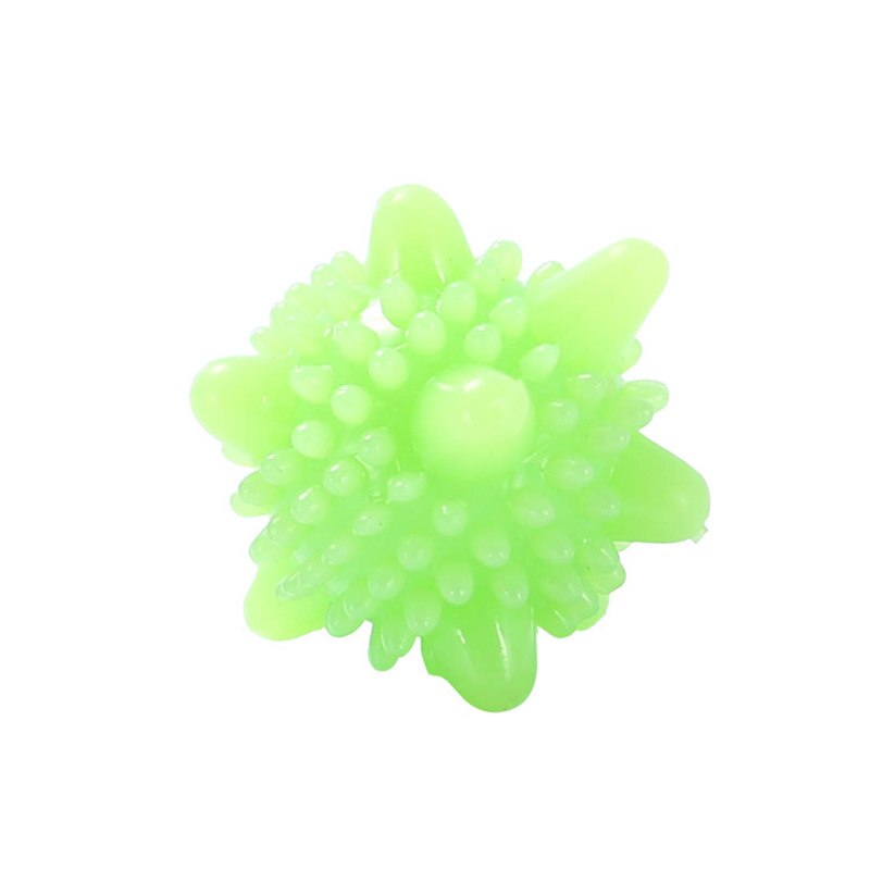 10 Pcs Decontamination Laundry Ball Anti-Winding Washing Ball Dryer Balls Keeping Laundry Fresh Drying Fabric Softener: 10pcs green