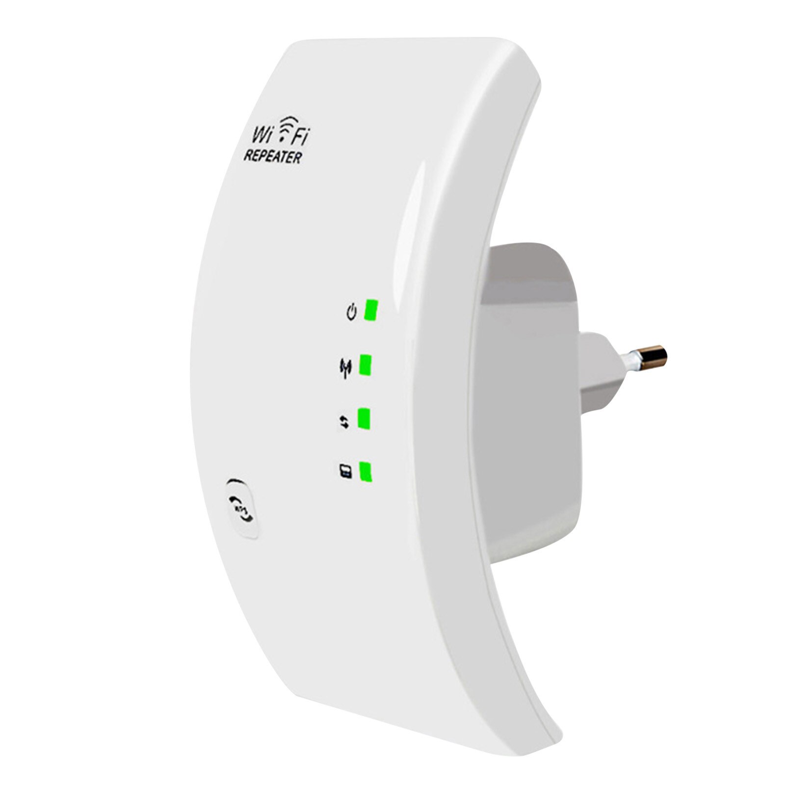 Wifi Booster Wifi Versterker Wifi Repeater Thuis Wi-fi Extender 300M Wifi Versterker Wifi Extender Lange Bereik Internet Versterker: UK-White