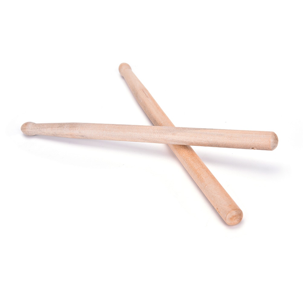 1 paire 5A Baguettes D'érable Bois Pointe En Bois Bande Instrument de Musique Pilons