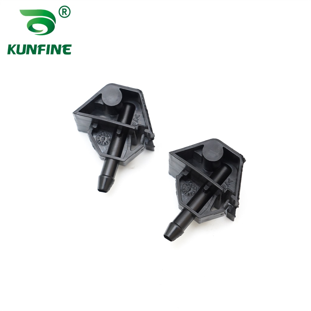 2pcs Car Front Windshield Washer Nozzle for Nissan Qashqai J10 Dualis 2007 OEM No. 28932-JD000 28932 JD000 28932JD000