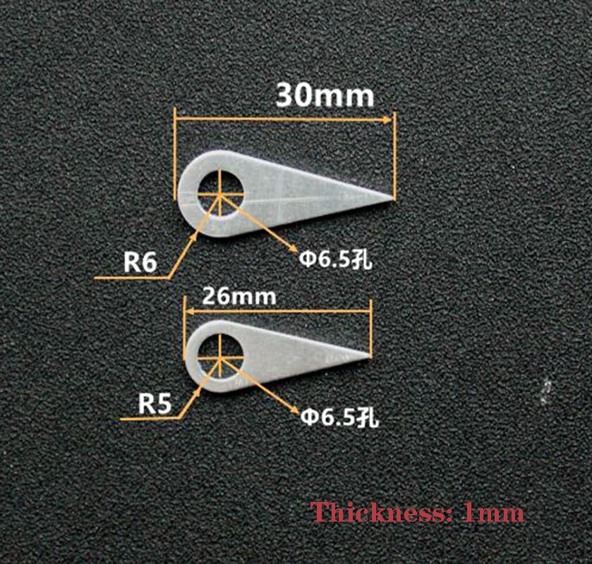 2PCS Scale Pointer Ruler Arrow Equipment Measuring Middle Line Line Indicator Needle Zero Arrow Sign -Shaped Pointer