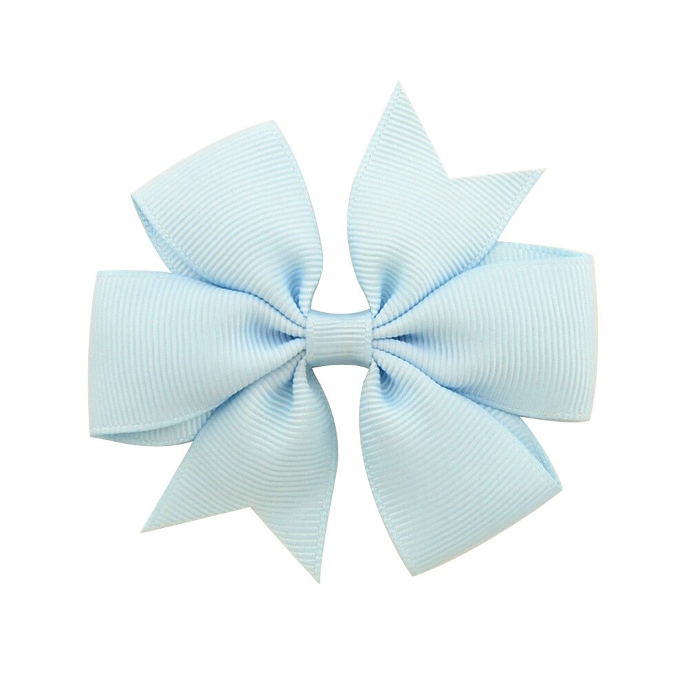 1 pièces épingle à cheveux bleu clair enfant fille pince à cheveux bandeau Bobby Barrette coiffure accessoires beauté coiffure outils nouveauté bébé: d