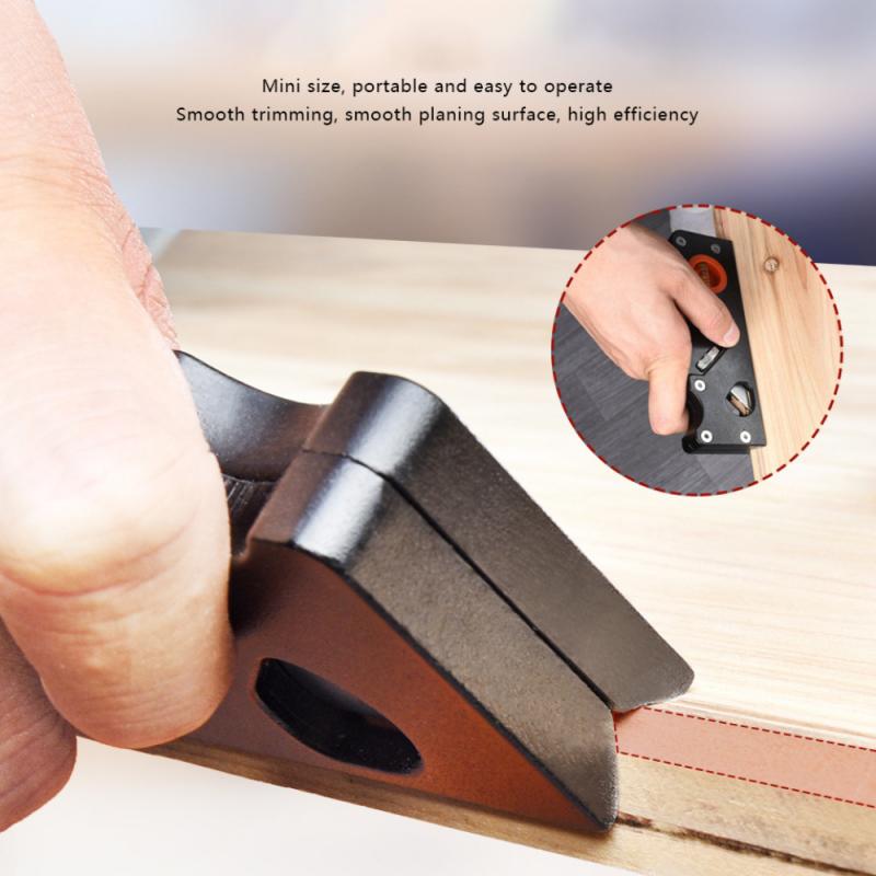 Woodworking Planes Mini Hand Planes 45 Degree Angle Oblique Angle Edge Carpenter Wood Planes W/Spirit Bubble Woodwork Tools