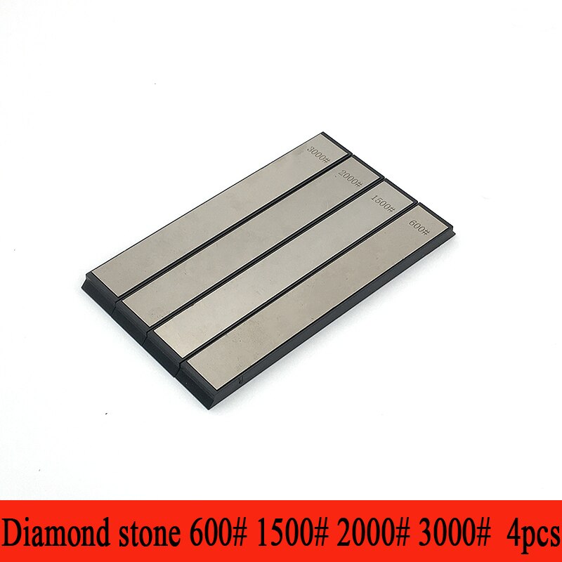 Diamant schärfen stein schleifstein Küche bar messer spitzer Schere Razor Whetstone Poliert leder anspitzer: 600 1500 2000 3000