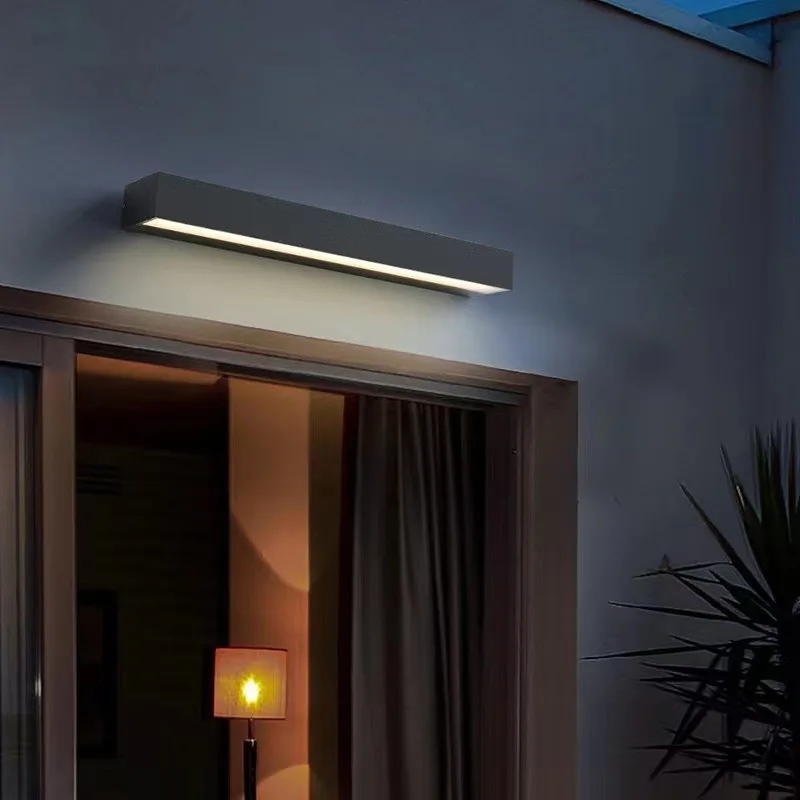 LED lange wandlampen buiten waterdicht IP65 tuinverlichting buiten veranda verlichting deur wandlamp verlichting moderne buitenwandlamp
