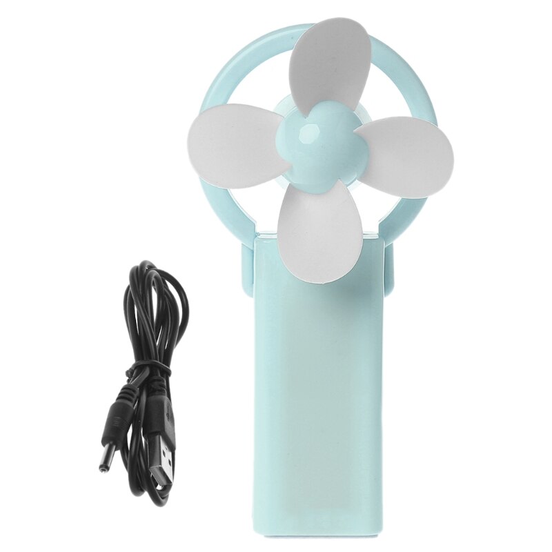 Mini Ventilator Lucht Koeler Handheld Oplaadbare Usb Desktop Draagbare Outdoor Reizen Fan
