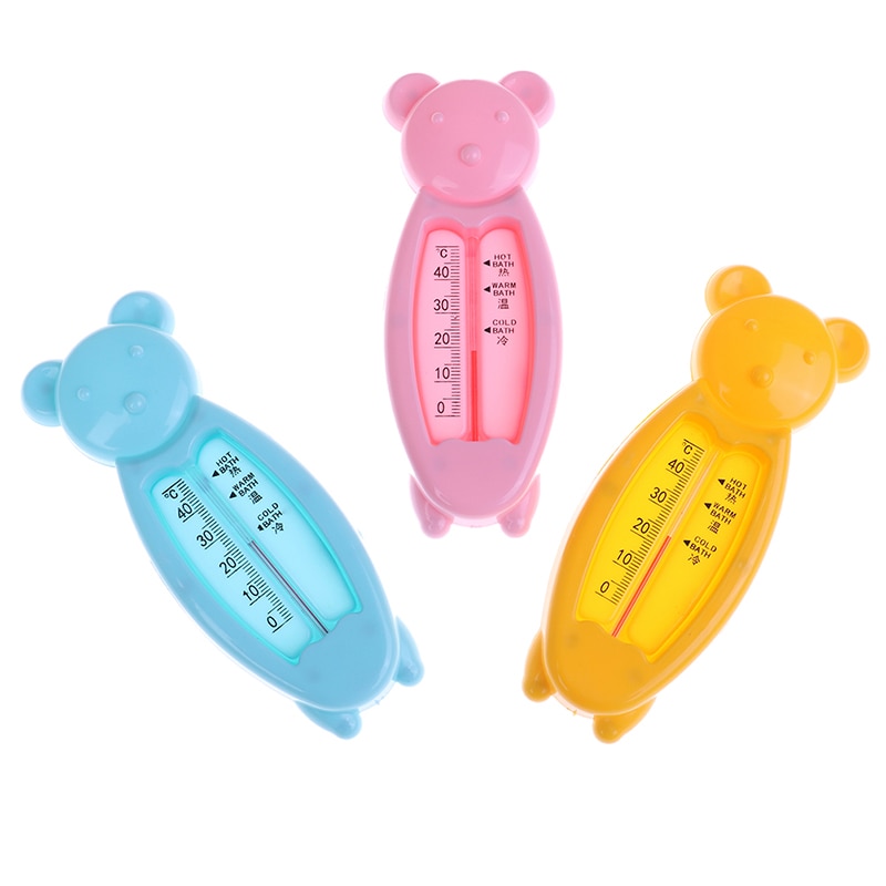 Plastic Kids Bad Thermometer Speelgoed Bad Water Sensor Thermometer Cartoon Drijvende Mooie Beer Baby Water Thermometer
