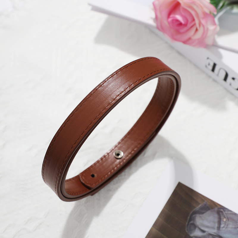 Asas de Pu para bolsos de mujer, accesorios desmontables para bolsos, correa para bolso de hombro DIY con remaches plateados, 2 uds.