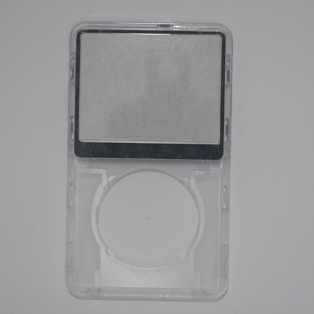 For iPod 5th Video Red Black White Yellow Purple Blue Transparent Clear Front Cover