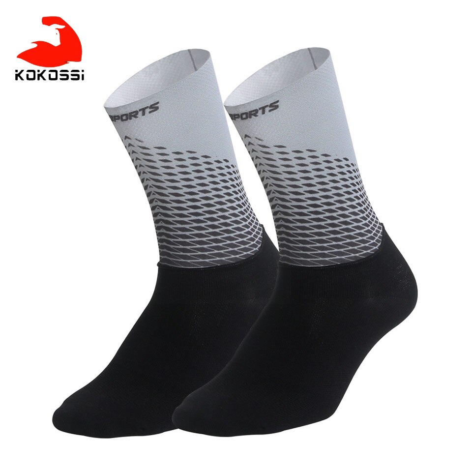 Fitness oddychająca miękka alpinizm turystyka Outdoor Sport skarpety rowerowe Walking piłka nożna koszykówka bieganie profesjonalne skarpetki: 05 / L Size 39-46