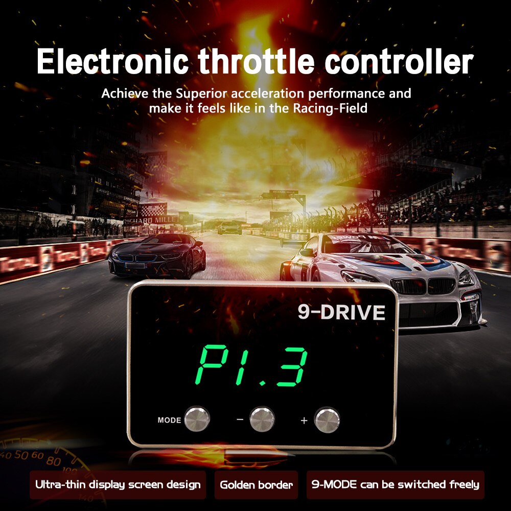 Fabriks direkte elektronisk gasregulator bil sprint booster power converter auto tilbehør modificeret melodi til lancer