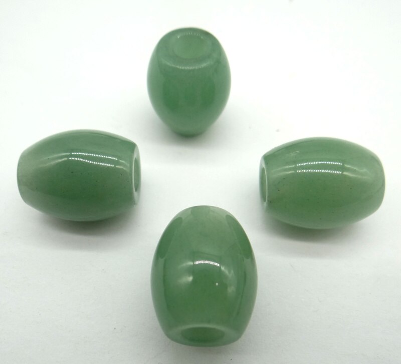16*18mm Natürliche Stein Quarz kristall Opal Unakite große loch perle anhänger Für diy Schmuck machen halskette Armband zubehör 1PC: NO.9