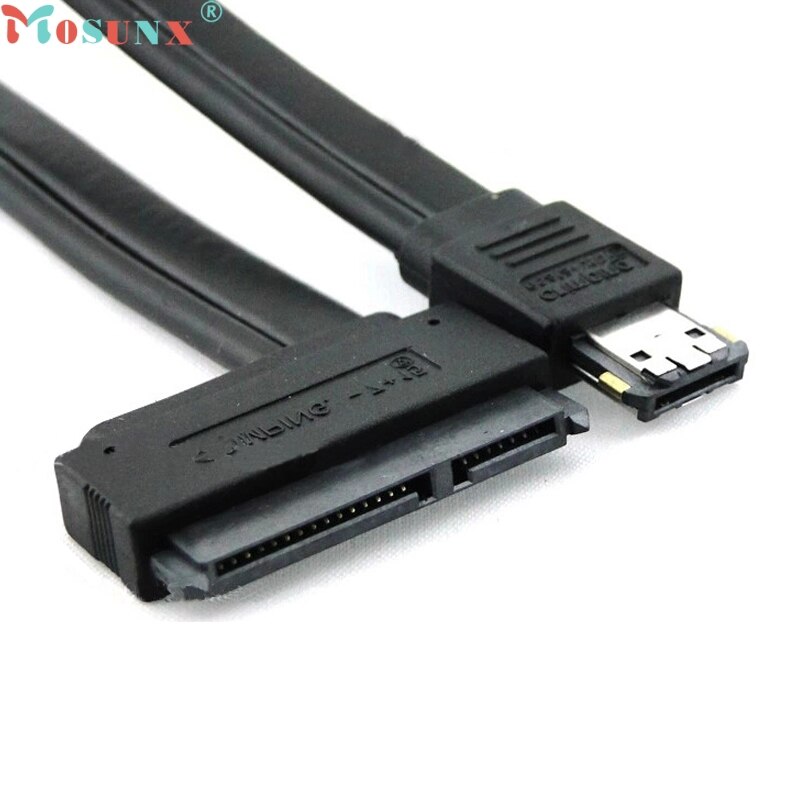 Mosunx SimpleStone Dual Power eSATA USB 12V 5V Combo to 22Pin SATA USB Hard Disk Cable 6311B13