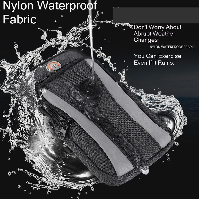 Małe męskie damskie torby gimnastyczne dla kobiety na rękę Crossbody torebka nadgarstek ramię zespół pas talia telefon portfel Obudowa torba na ramię dla Iphone