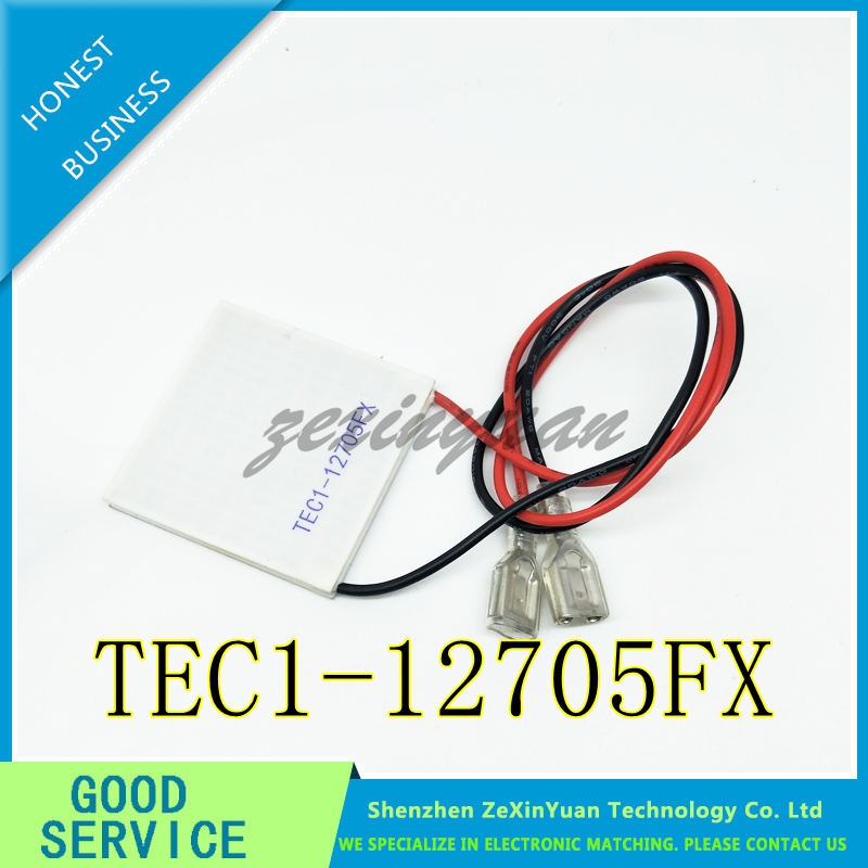 Peltier-enfriador termoeléctrico TEC1-12705FX, 40x40x4mm, TEC1 12705FX, módulo termoeléctrico, 1 Uds.