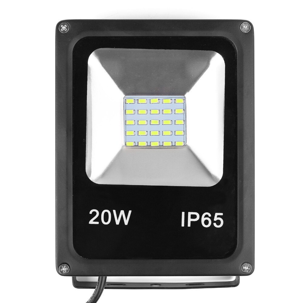 Ultratynd led projektør 10w 20w 30w 50w spotlight med pir bevægelsessensor vandtæt 100w udendørs led søgelys pir