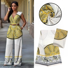 LIULANZHI modal fabric printed chiffon fabric audel fabrics 4+2 yards per lot african woman party clothing ML9LL81-87