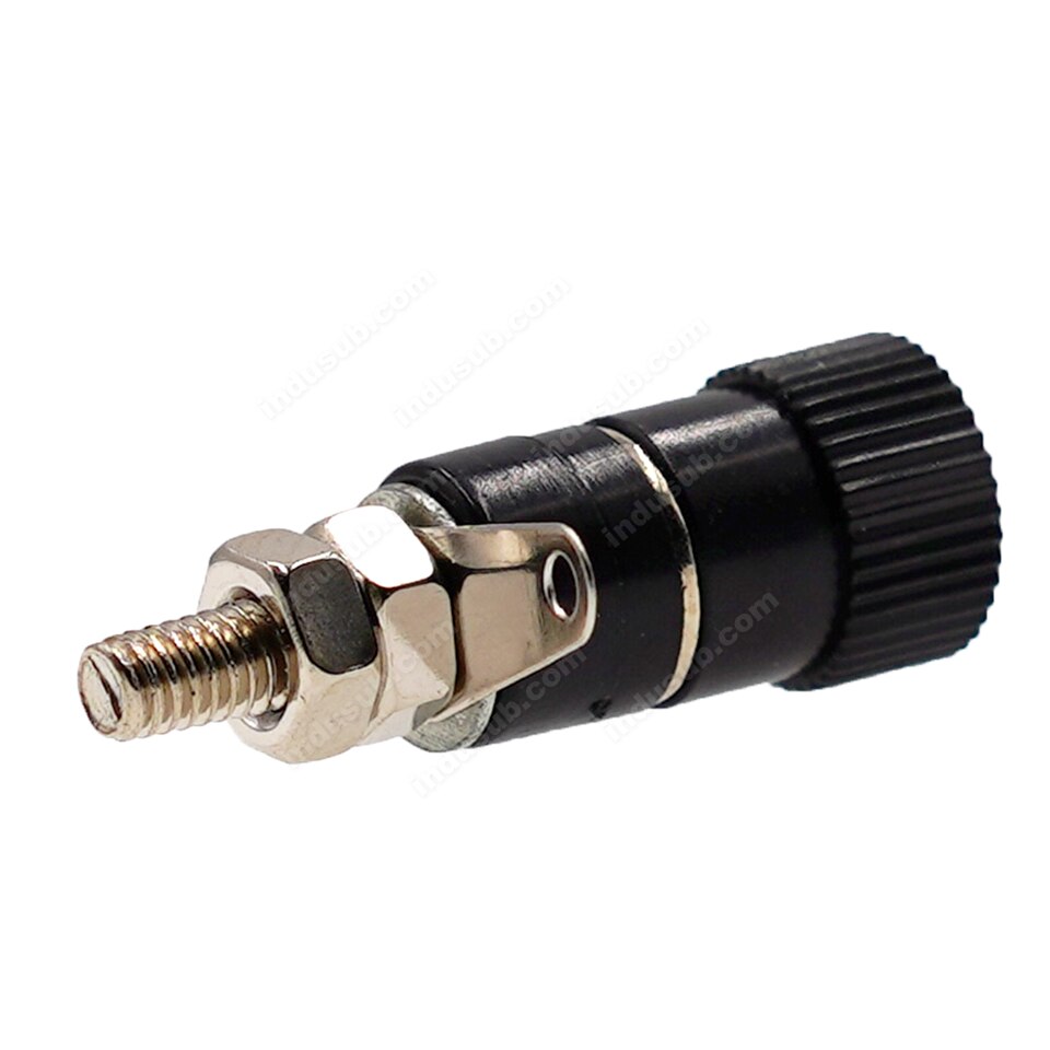 10Pcs Terminal Blokken JS-910B Js-919 4Mm Versterker Terminal Binding Post Moer Banana Plug Jack Connector Black