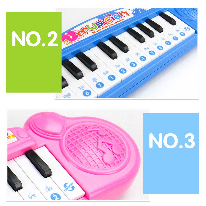 Elektronisk tastatur begyndere baby tidlig barndom musik legetøj til børn spædbørn lille klaver til baby