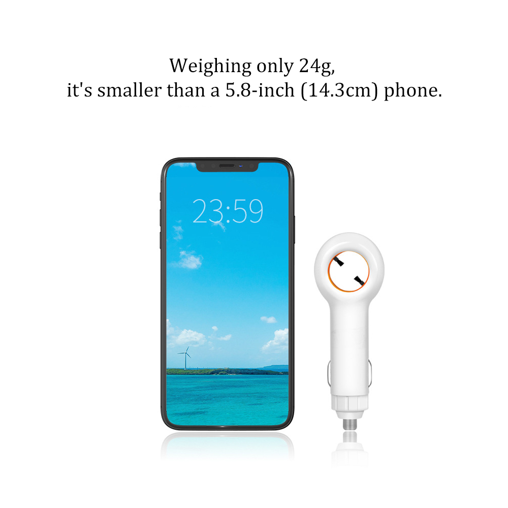 Negative Ion Car Air Purifier High Purchasing Rate USB Powered Car Diffuser