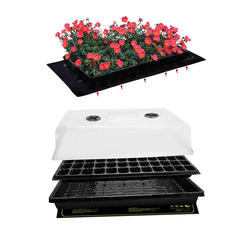 Seedling Heat Mat Plant Seed Germination Propagation Clone Starter Pad Waterproof Garden Supplies US UK EU Plug 20x10inch