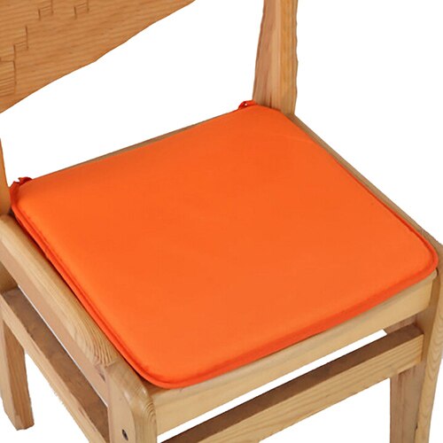 40*40cm supermyk pute til stolpute lenestol, antiskli sofa dekorativ setepute stol firkantet setepute: Oransje