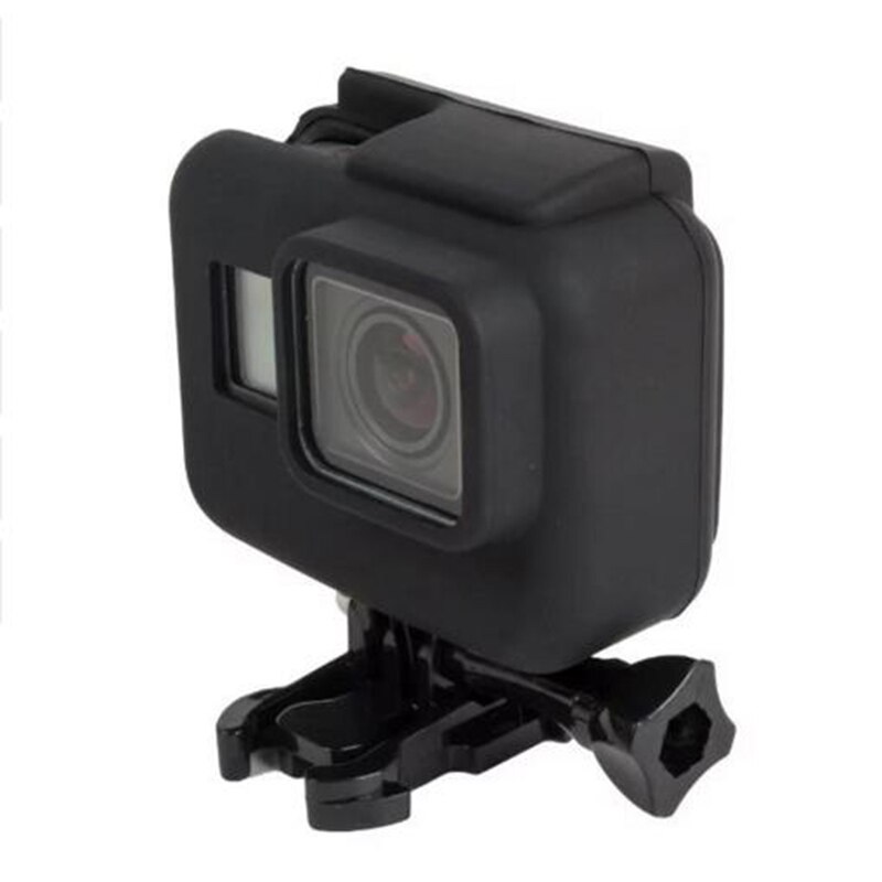 Neue FÜR gehen Profi Weiche Silikon fallen Schutz Abdeckung für GoPro Held 5 6 7 Schwarz Sport Aktion Kamera Zubehör Standard Rahmen