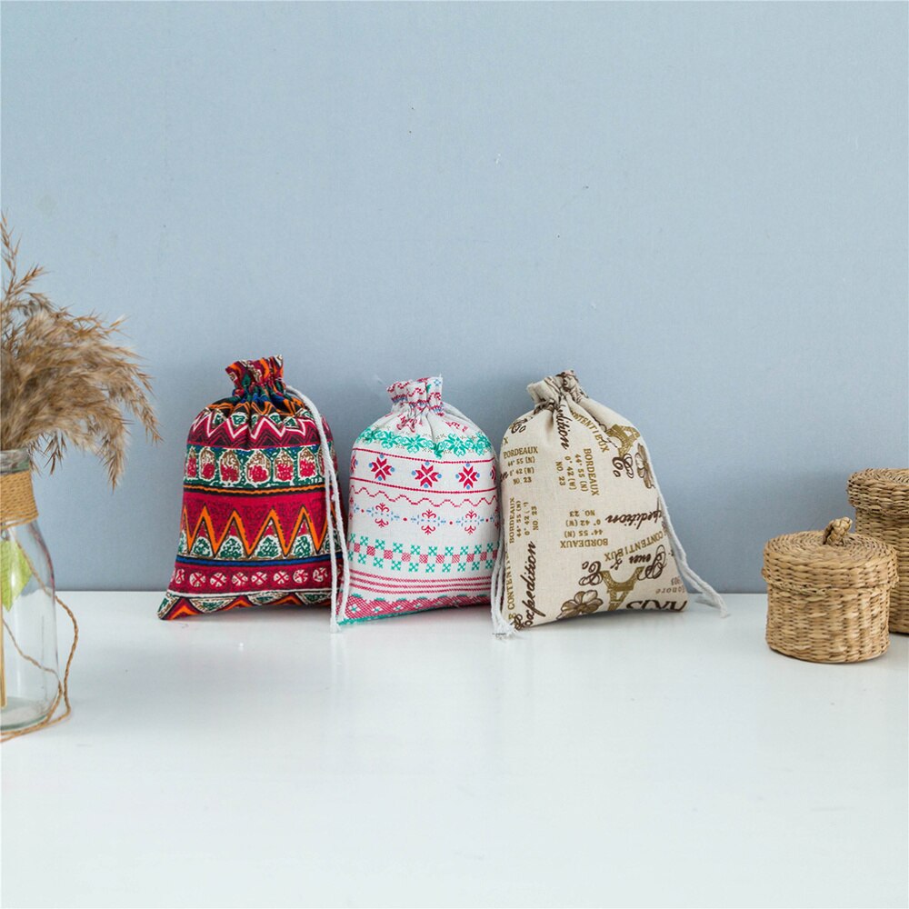 1 pc opbergzakken, kleine lichtgewicht herbruikbare draagtas, opbergzak met trekkoord, opbergzakje voor armbandjes en snoepjes