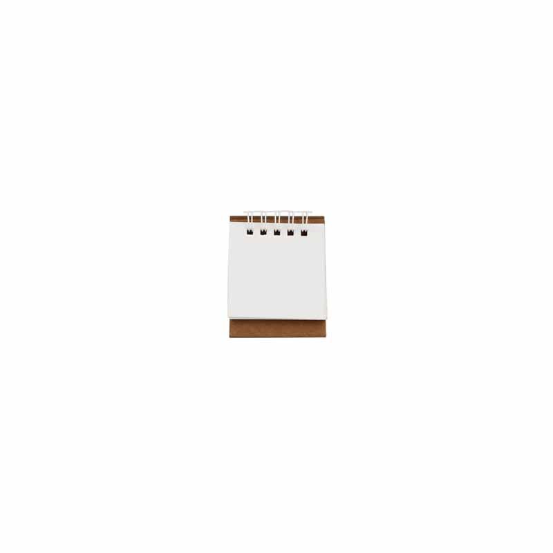 Coloffice Blank DIY Calendar Notepad Table Calendar Homemade Desktop Small Desk Ornaments Stationery 15 sheets,1PC: 6x5cm
