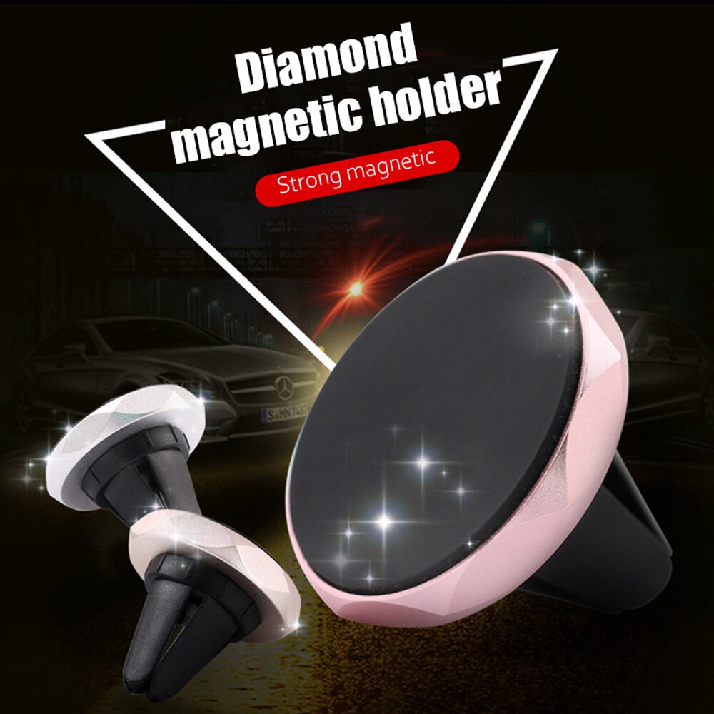 Auto Telefoon Houder Magnetische Universele Magneet Telefoon Mount Voor Iphone 12 11 Samsung In Auto Mobiele Telefoon Houder Magneet stand