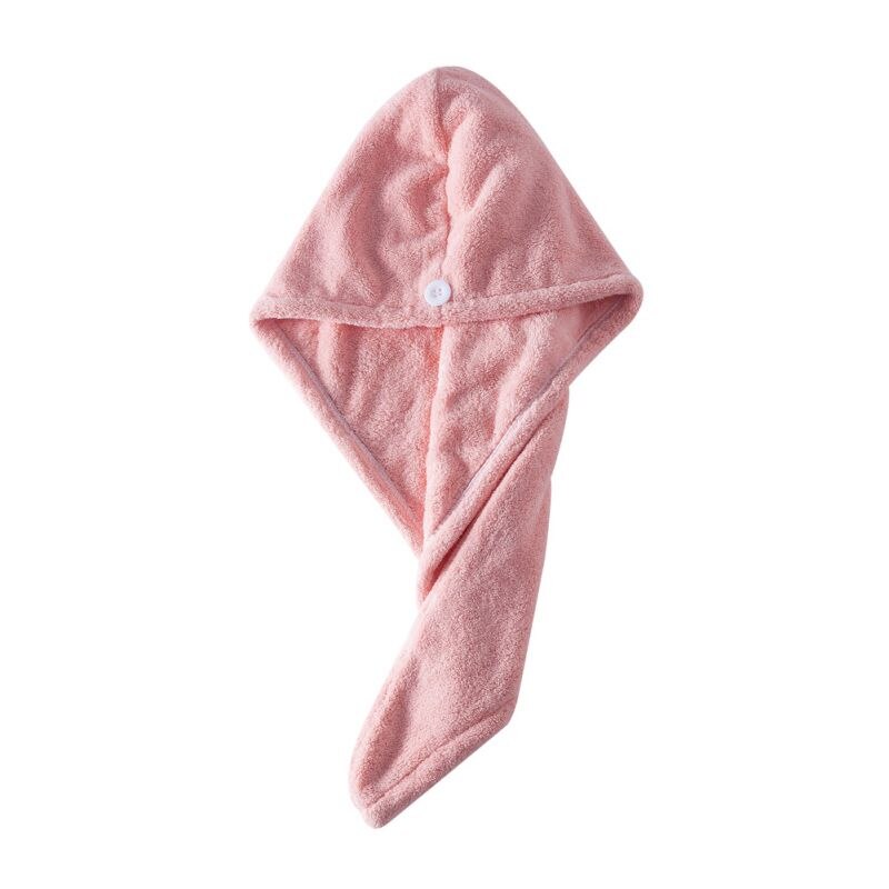 Quick Drying Towel Absorb Moisture Dryer Towel High Magic Microfiber Hair Bath Shower Wrap Hat Cap: C