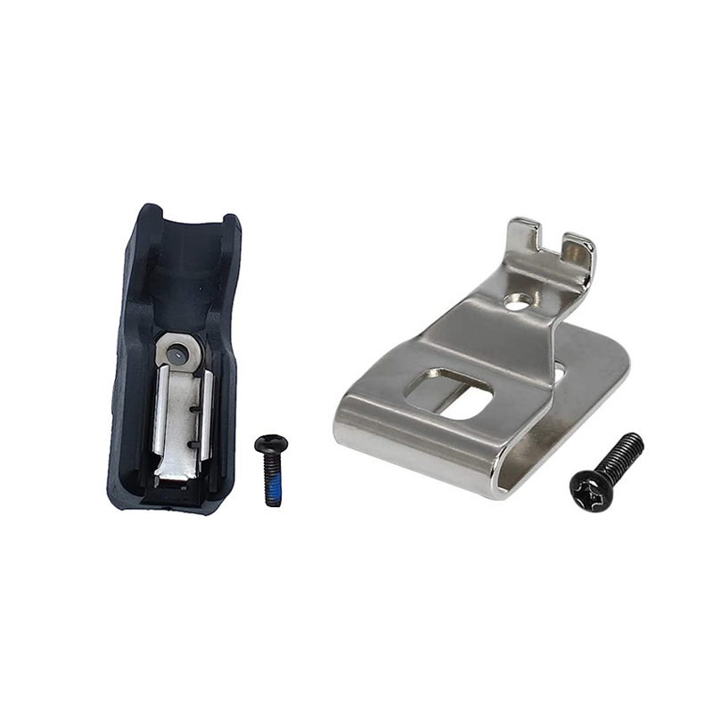 Perceuses sans fil Makita Dewalt Milwaukee, tournevis à percussion, porte-embout pour outil électrique, clip à crochet de ceinture avec vis, accessoires d'outils, 18V: Marron