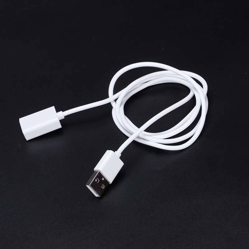 1M-3ft 1M USB 2.0 A MALE to A FEMALE Extension Cable Cord Extender For PC Laptop White