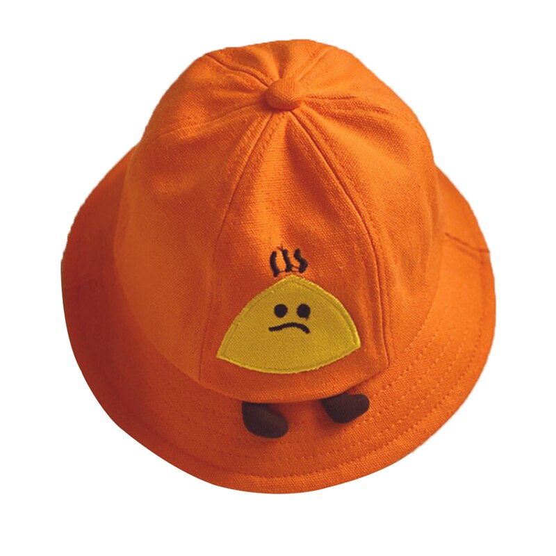 Unisex toddler bred skygge solbeskyttelse spand hat søde sommer udendørs hætter med aftagelige klare ansigtsskærm dækker